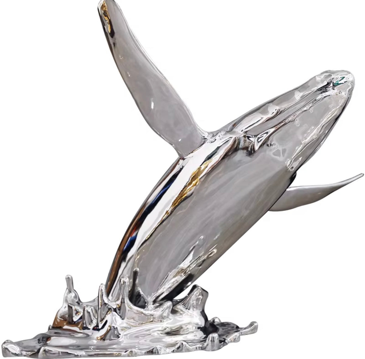 Ocean Rise Whale Sculpture