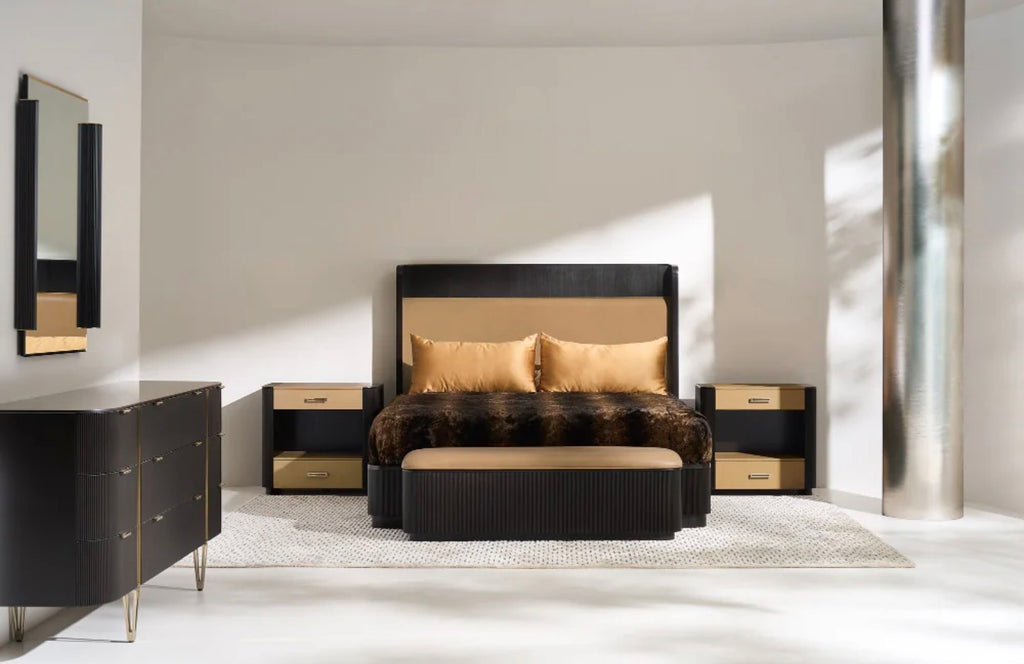 Casa Milano – Leather Storage Bed Bench