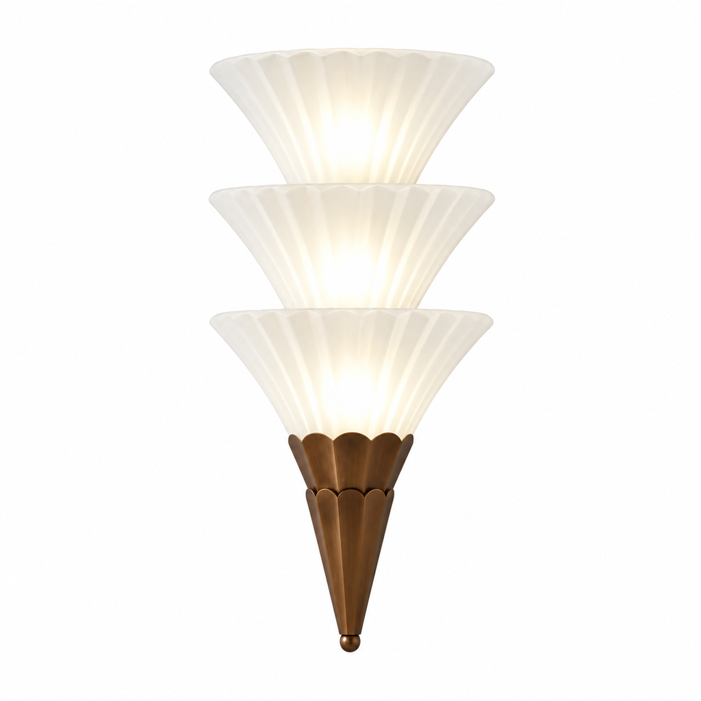 SOLÈNE SCULPTURAL WALL SCONCE