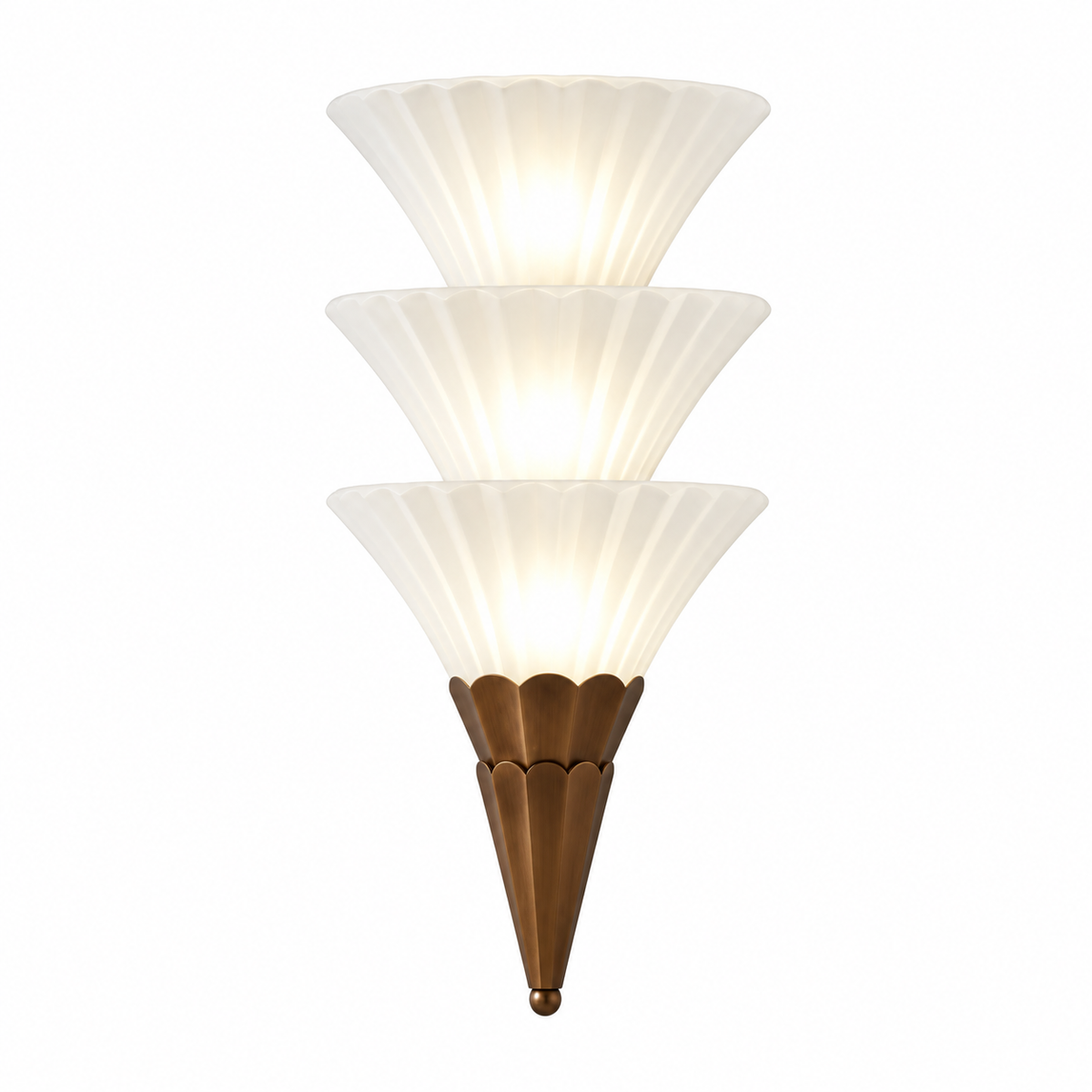 SOLÈNE SCULPTURAL WALL SCONCE