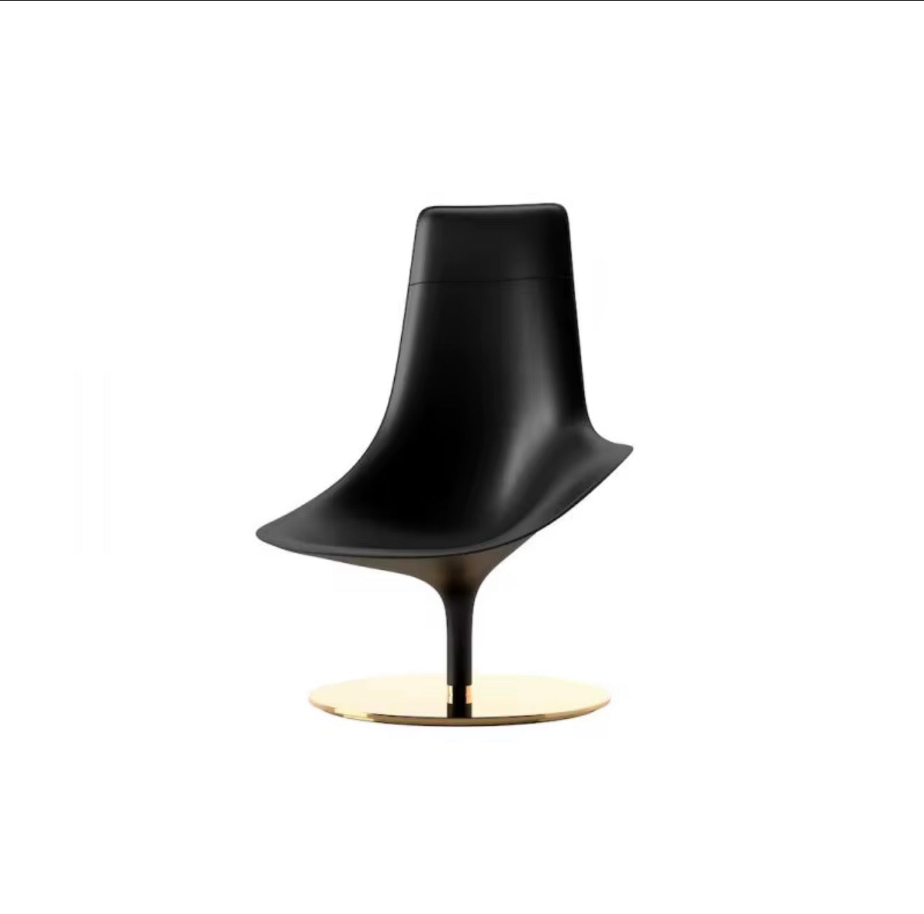 Casa Milano Imperia Leather Swivel Lounge Chair