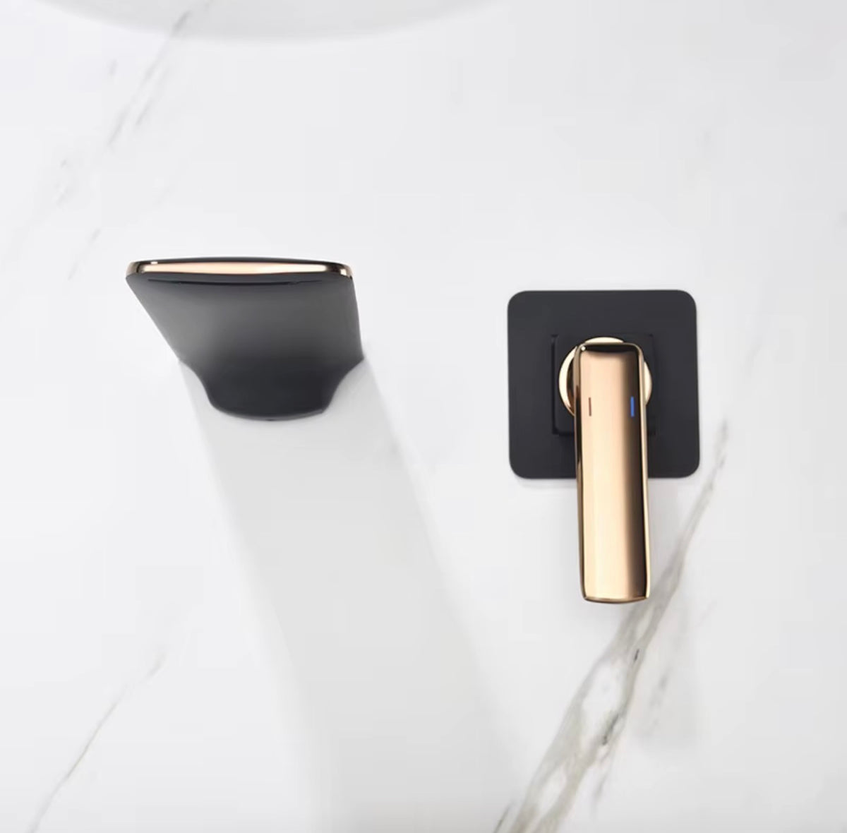 Valeria Wall-Mounted Waterfall Basin Faucet