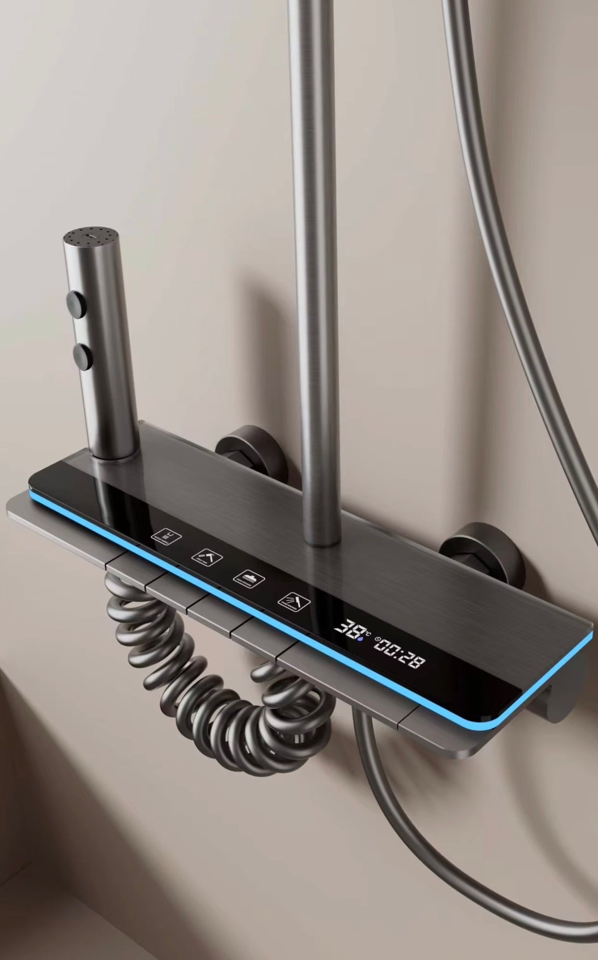 Verona Smart LED Rain Shower System