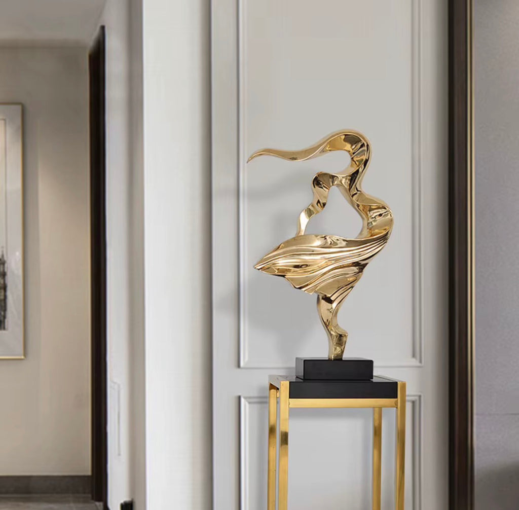 Seraphina Golden Dancer Sculpture