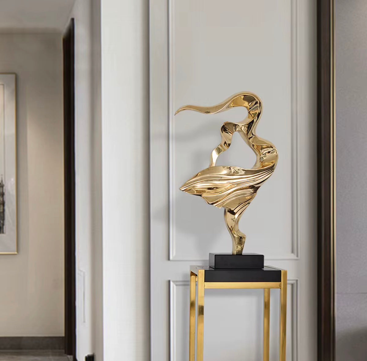 Seraphina Golden Dancer Sculpture