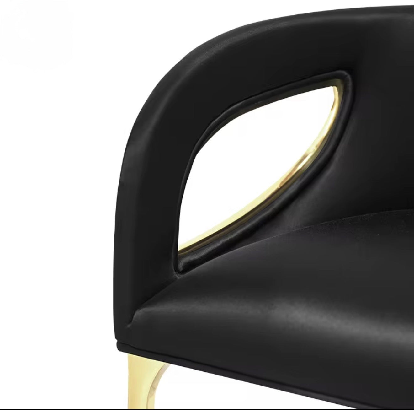 Casa Milano – Aurelia Gold Bar Stool (Set of 2)
