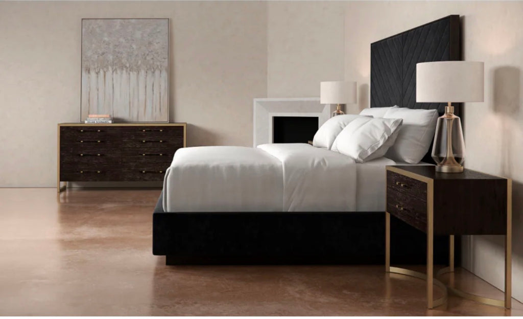 Casa Milano – Meet U In The Middle Channel-Tufted Upholstered Bed | Queen & King