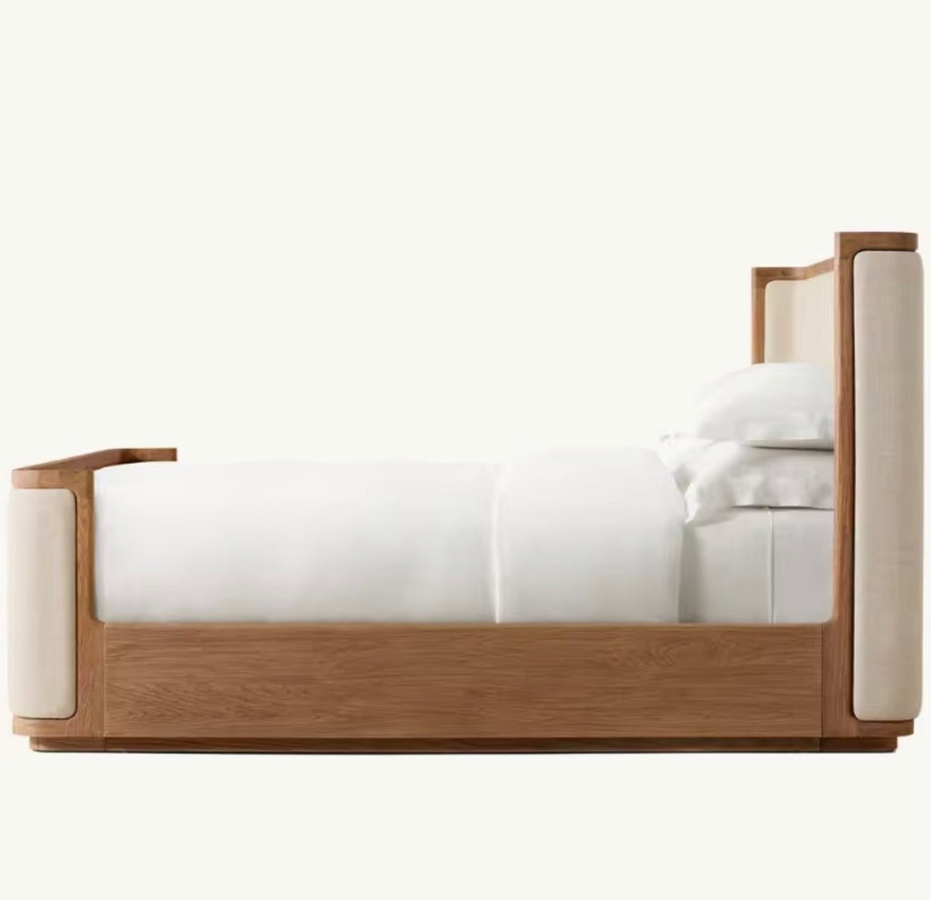 Casa Milano — Andorra Shelter Upholstered Platform Bed