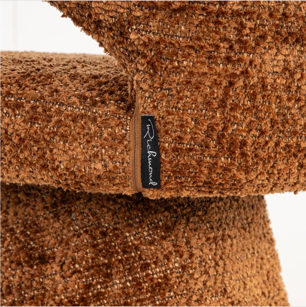 Gatsbi Lovely Cinnamon Upholstered Bar Stool