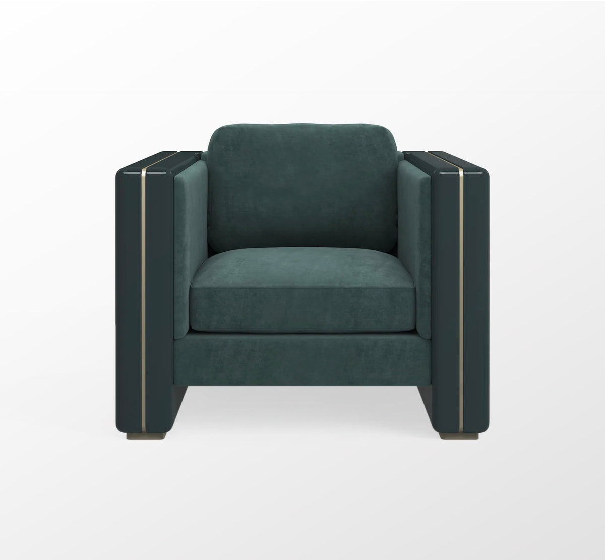 Gelee Luxury Upholstered Chair by Caracole