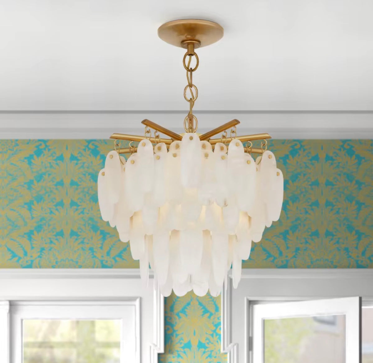 Julliette Alabaster Chandelier