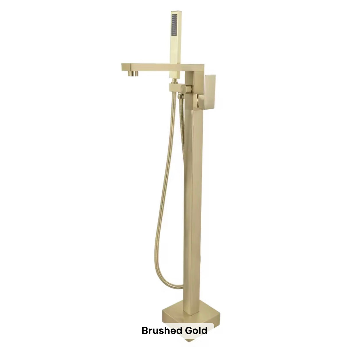 Marcella Freestanding Waterfall Tub Faucet with Hand Shower