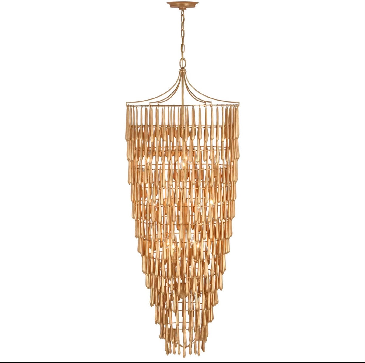 Celestia Tall Cascading Chandelier