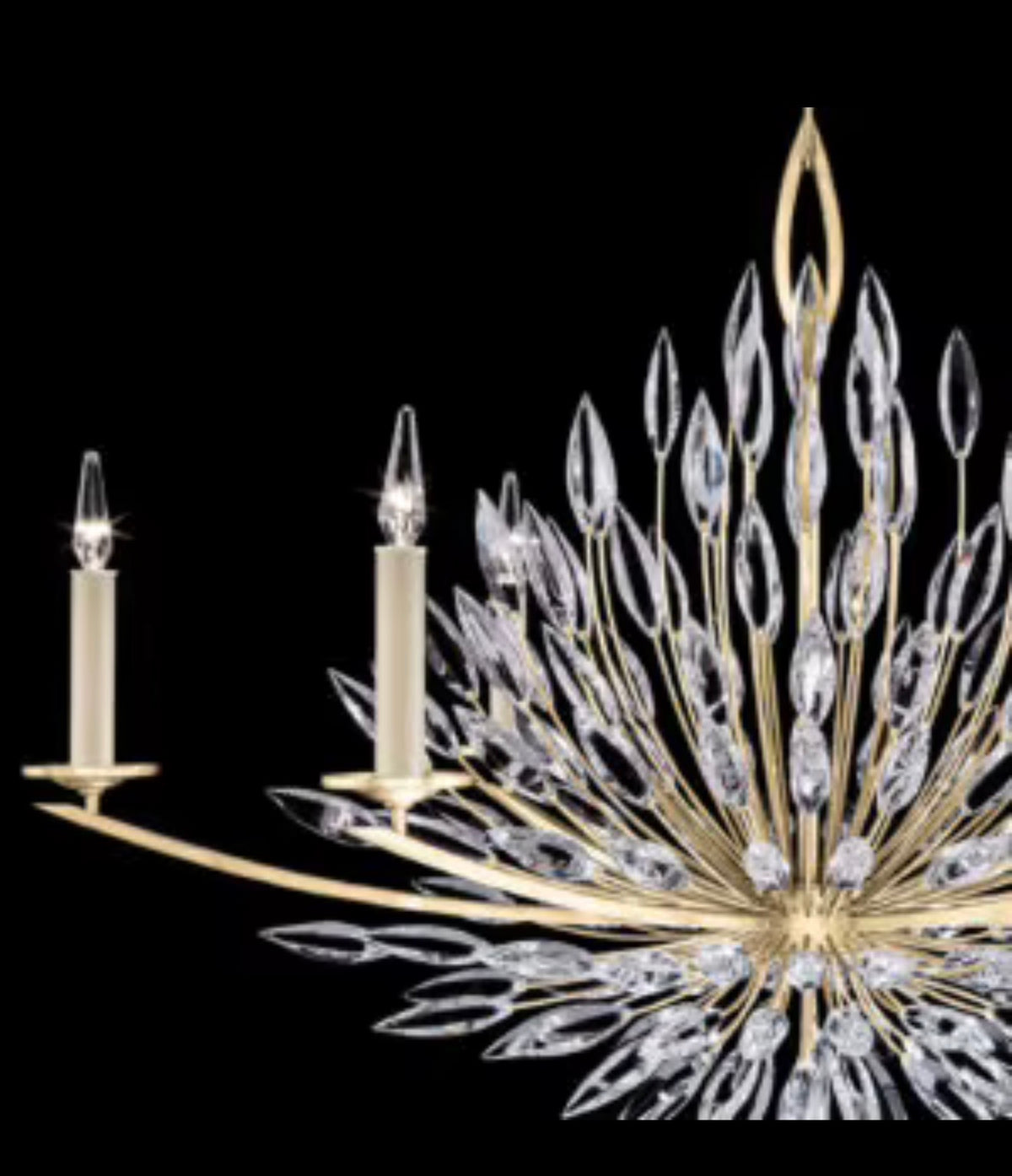 Lily Buds Crystal Chandelier
