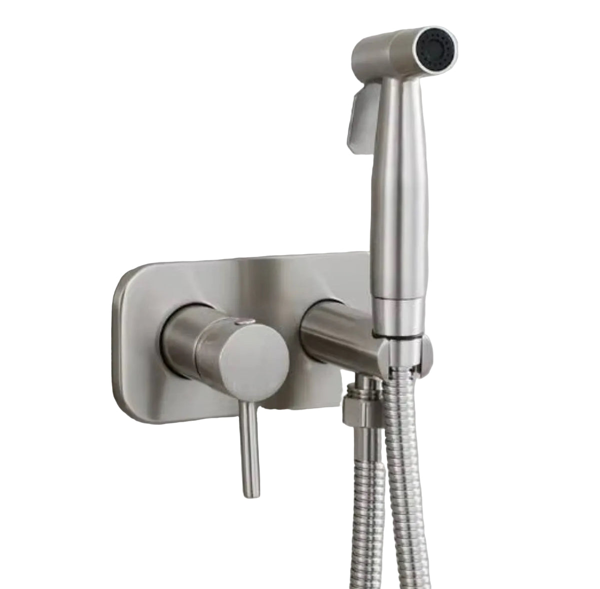 Lucienne Brass Hot & Cold Wall-Mounted Bidet Sprayer Set