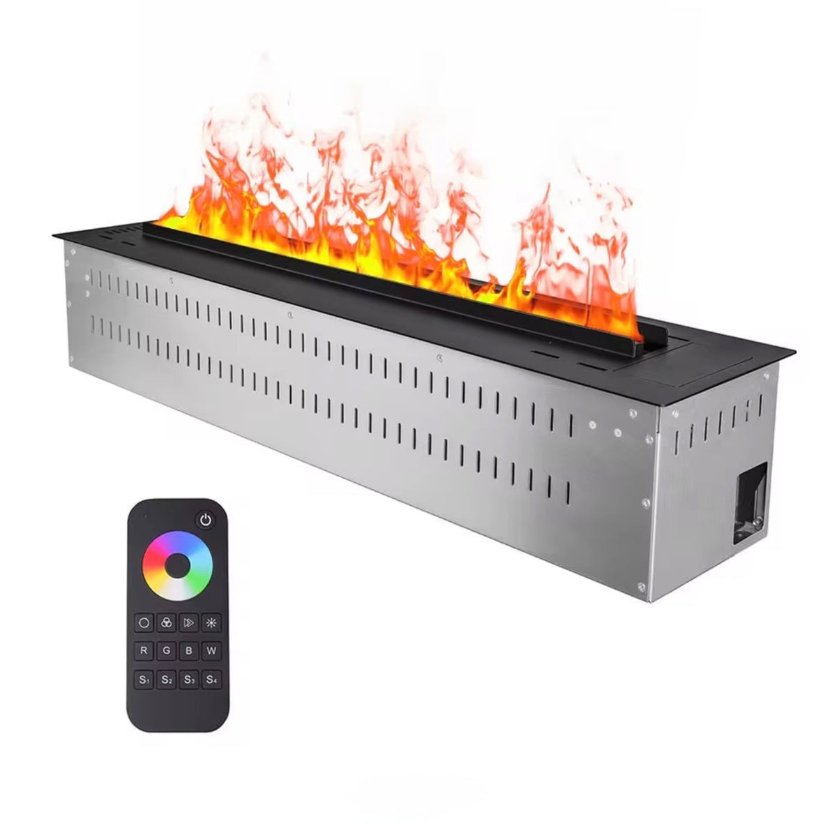 Alessandro 48-Inch 3D Water Vapor Electric Fireplace