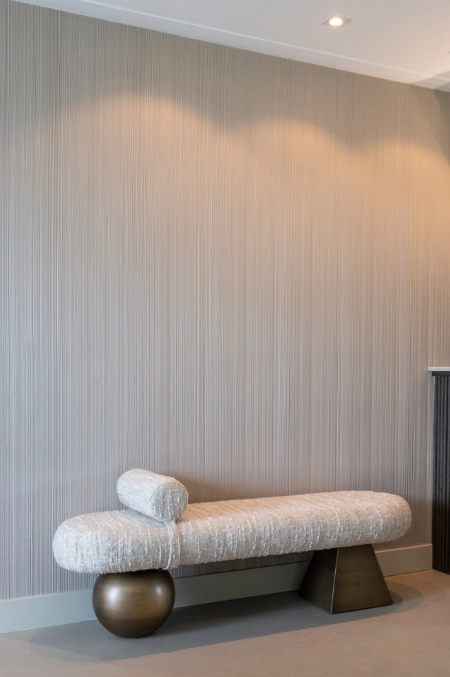 Alexander Jones Sculptural Upholstered Bench