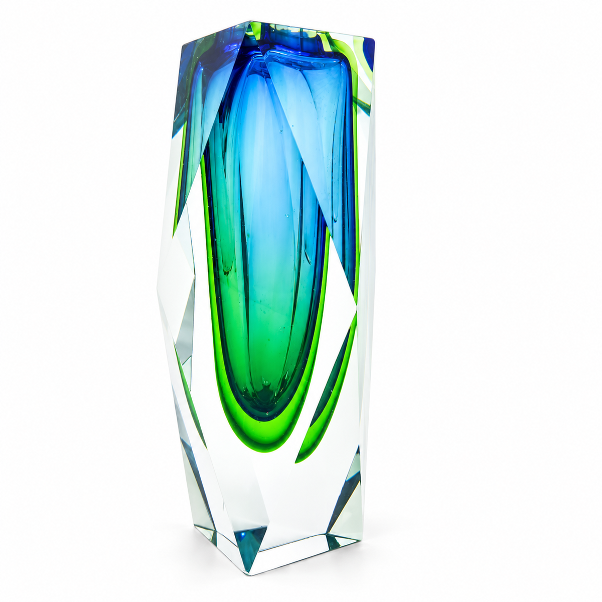 Azura Sculptural Glass Vase