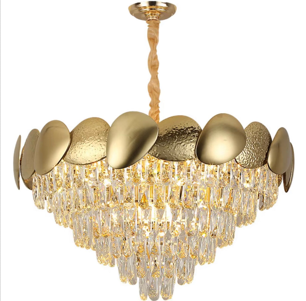 Crystal Cascade Chandelier
