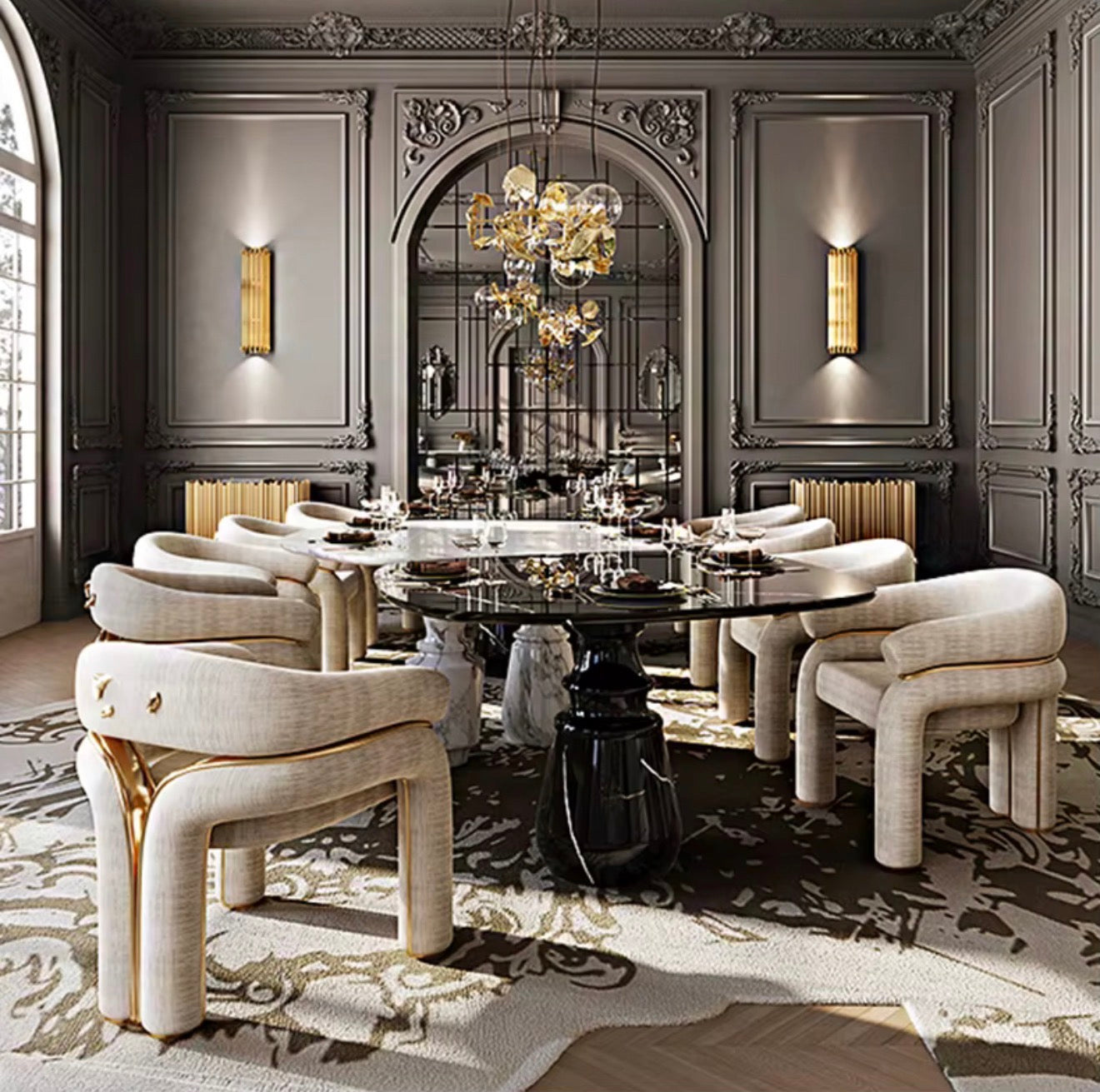 Casa Milano – Sculptural Accent Chair