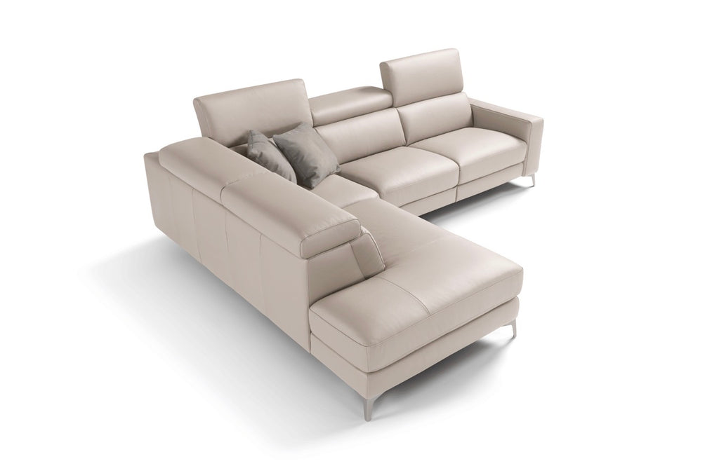 Casa Milano Di Oro Italian Leather Sectional Sofa