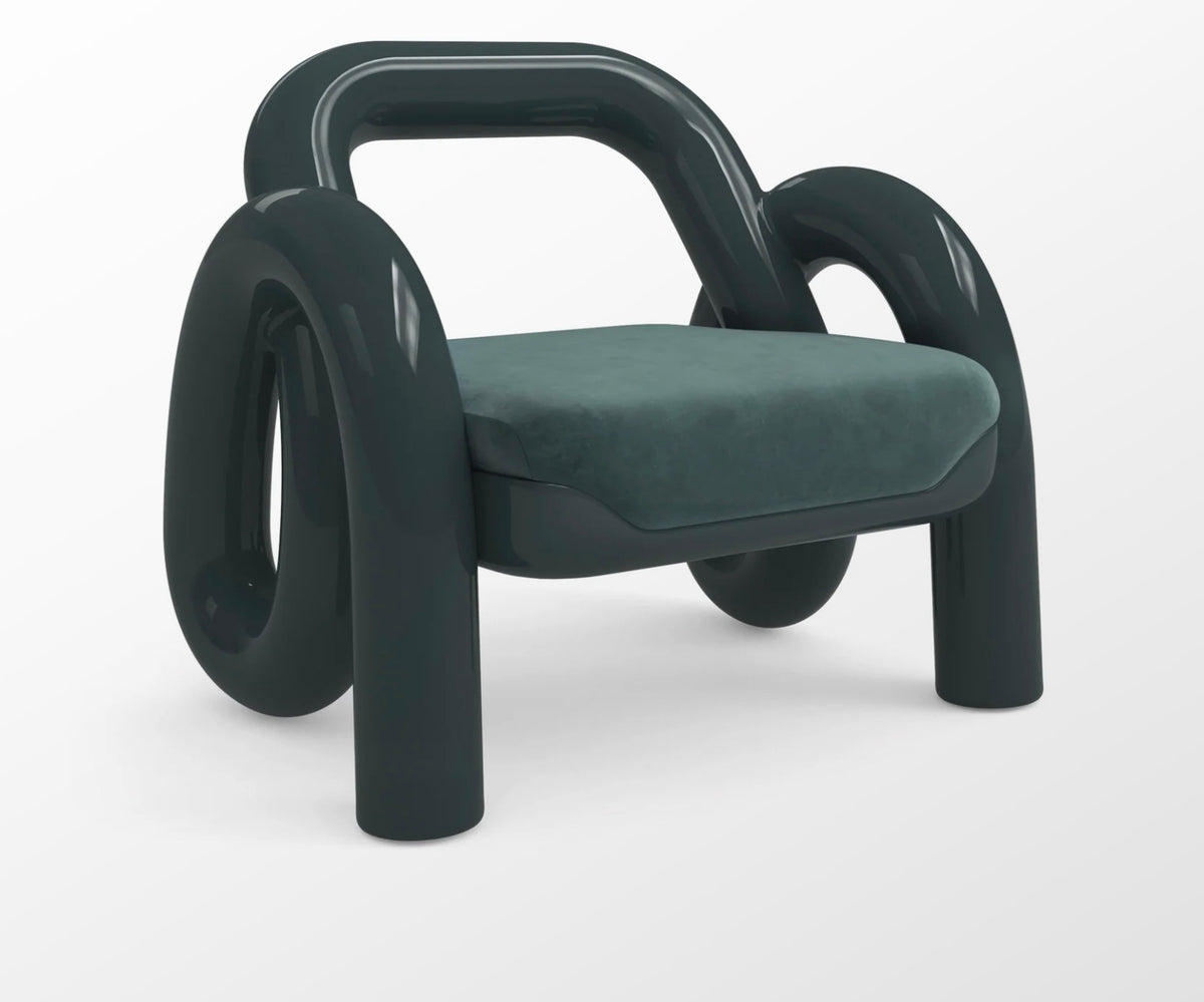 Gelee Sculptural Accent Chair by Caracole