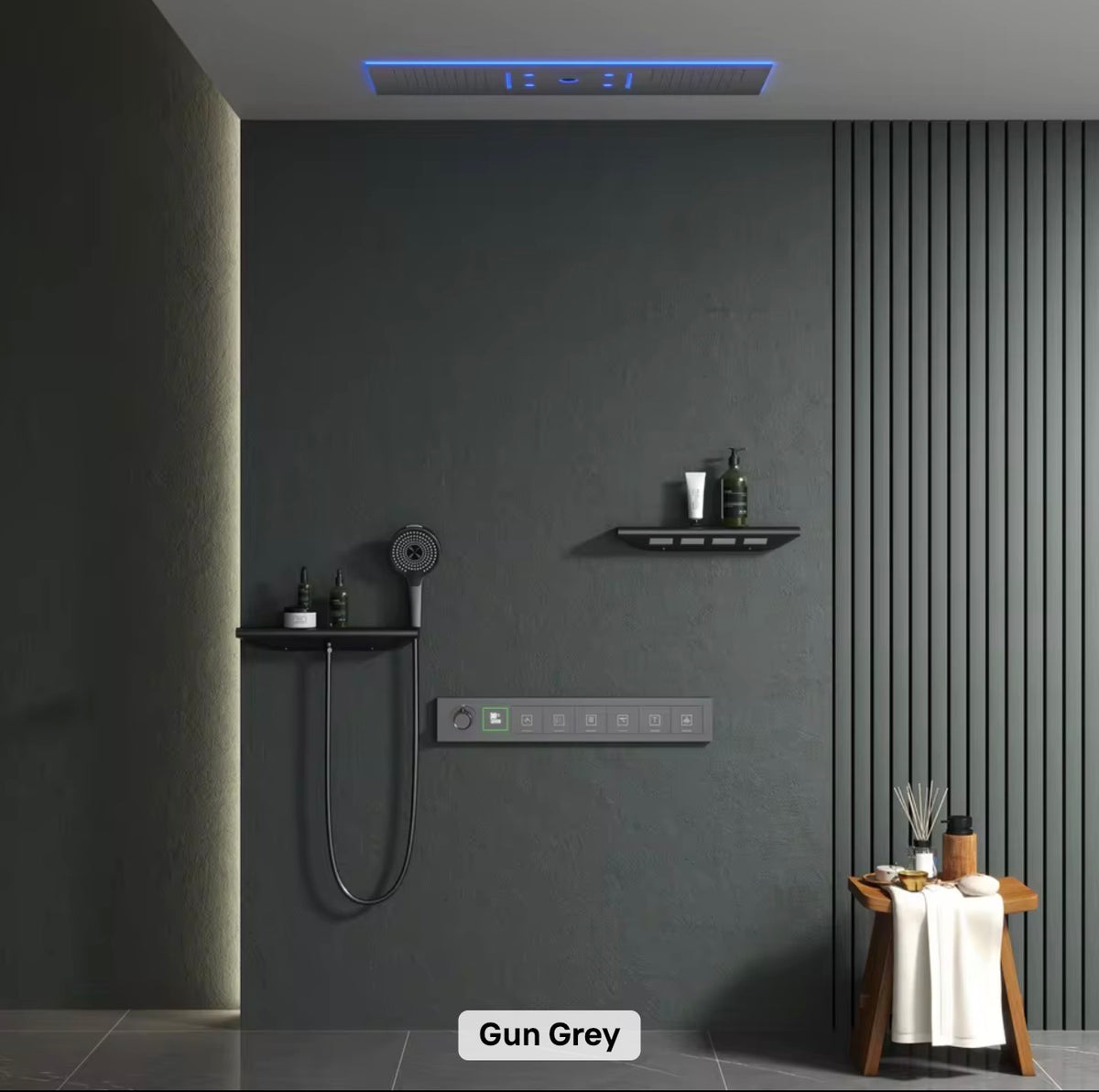 Valentina Thermostatic Luxury Rain Shower System
