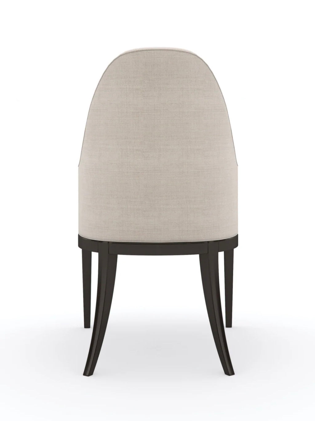 Casa Milano – Beige Curved Accent Armchair