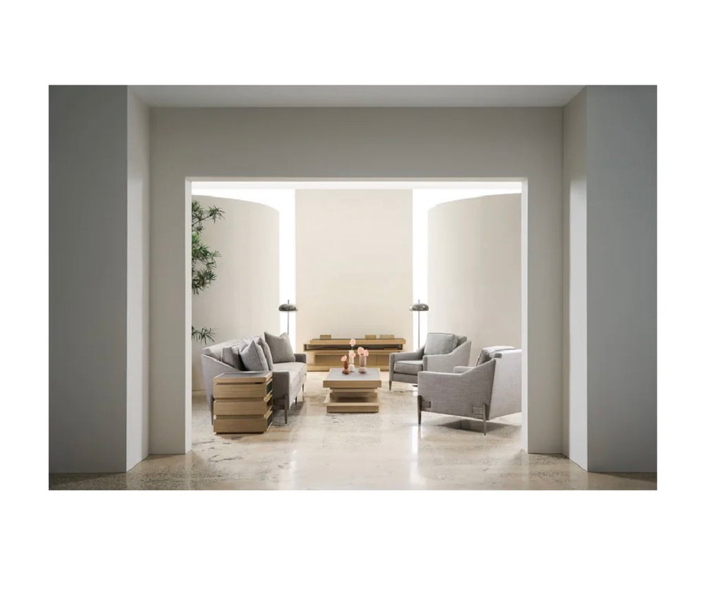 Casa Milano Lora Luxury Lounge Chair – Textured Fabric