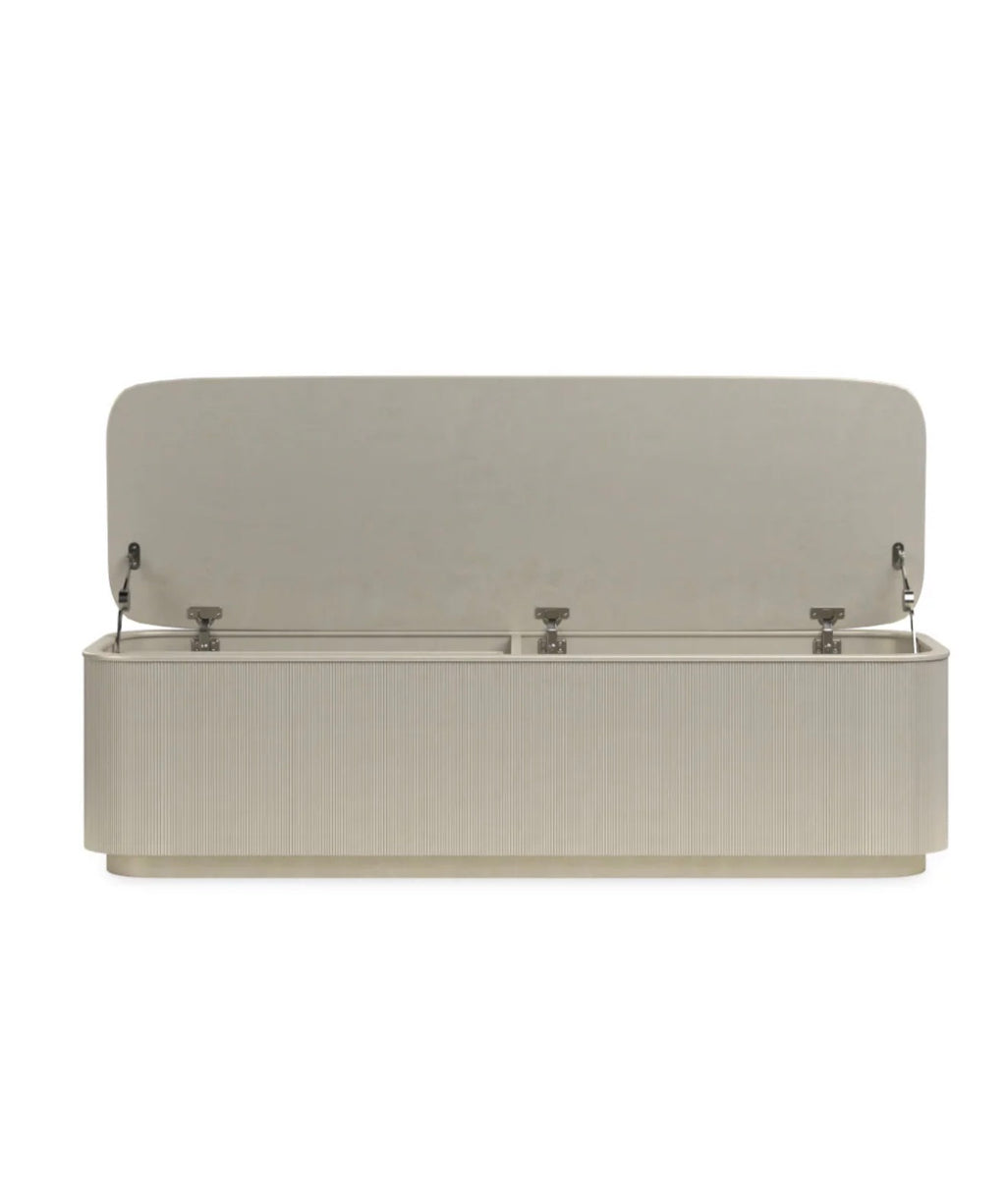 Casa Milano – Leather Storage Bed Bench