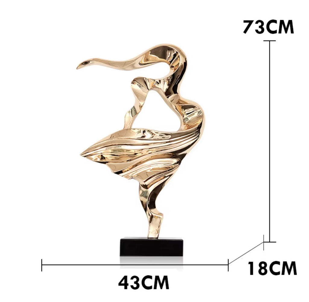 Seraphina Golden Dancer Sculpture