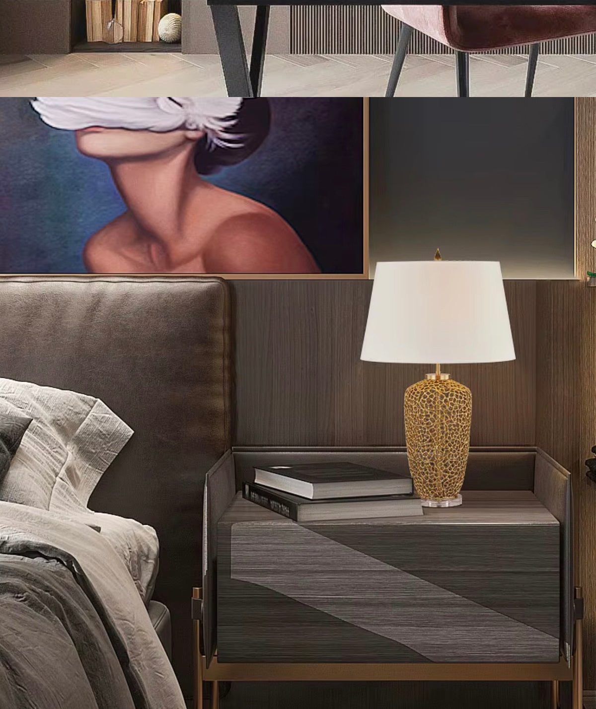 Di Caprio Sculptura Table Lamp