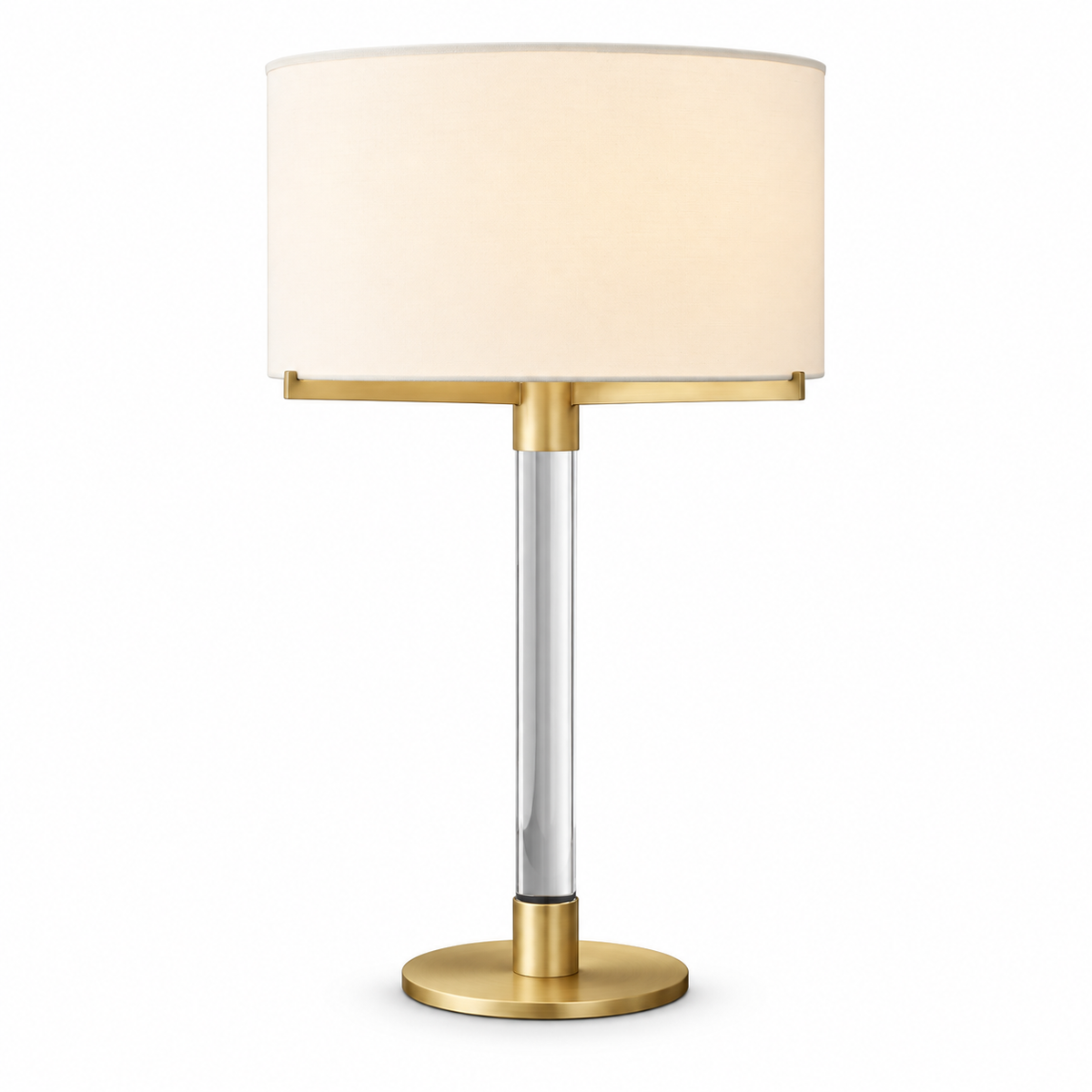 Marielle Glass Column Table Lamp