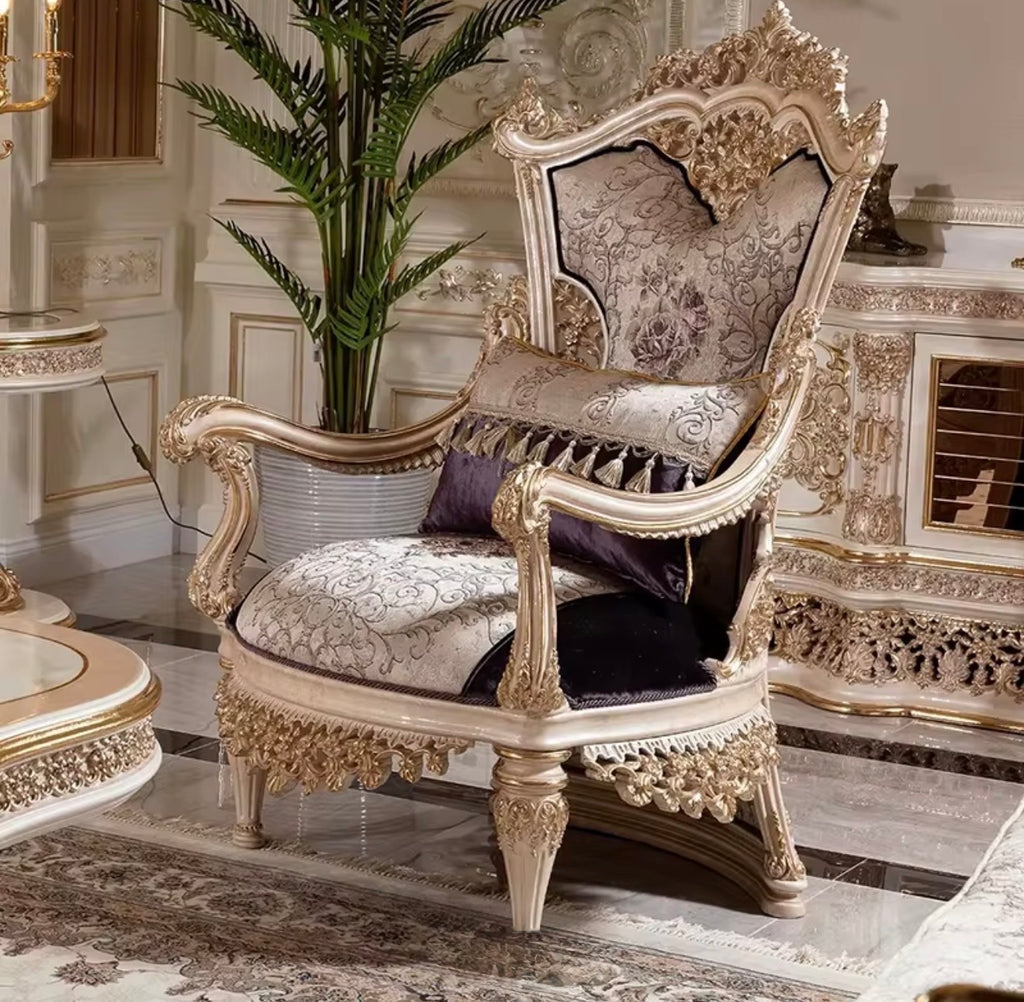 Royal Mahogany Living Room Set
