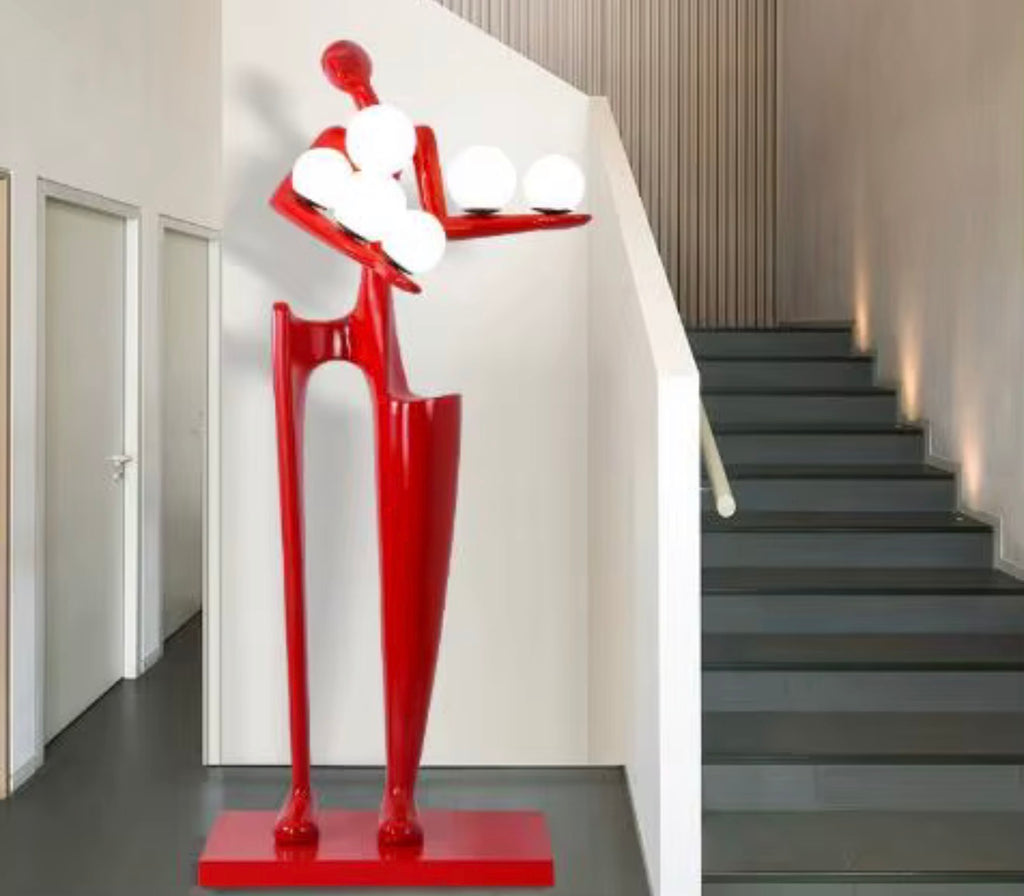 Valente 6-Light Sculptural Floor Lamp
