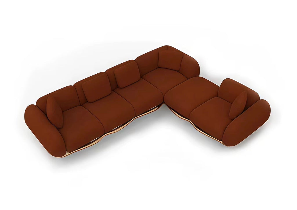 Casa Milano – Verona Sculptural L-Shaped Sofa