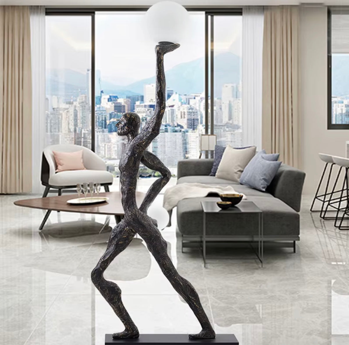 Samson Sculpture Floor Lamp