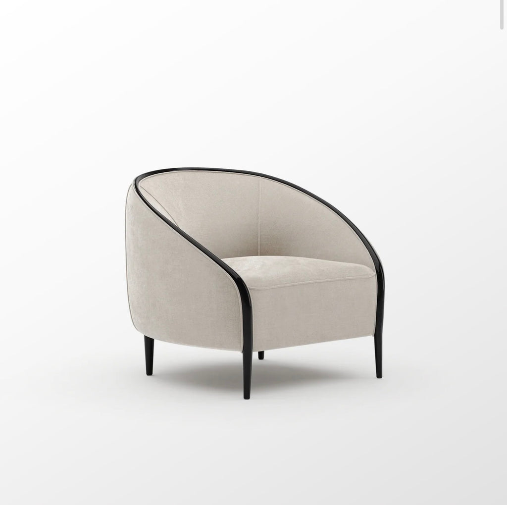 Petit Accent Chair – Ivory