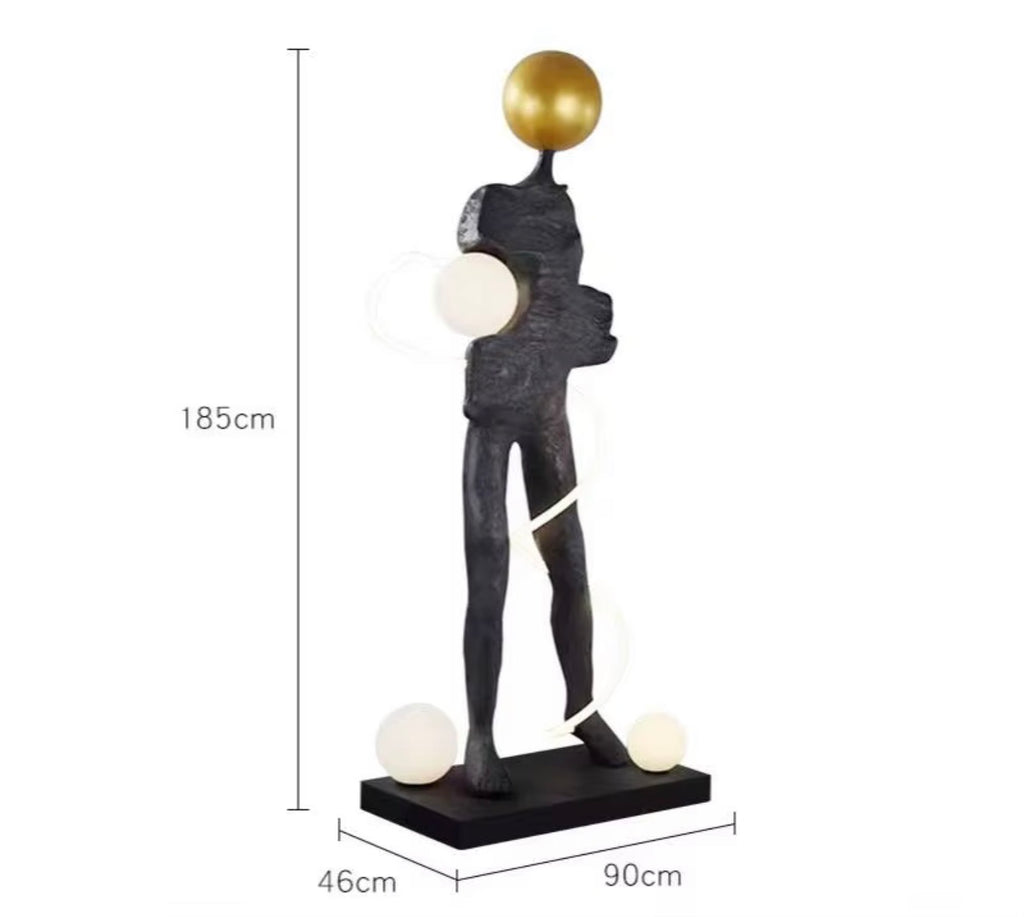 Lotus Sculptural Floor Lamp