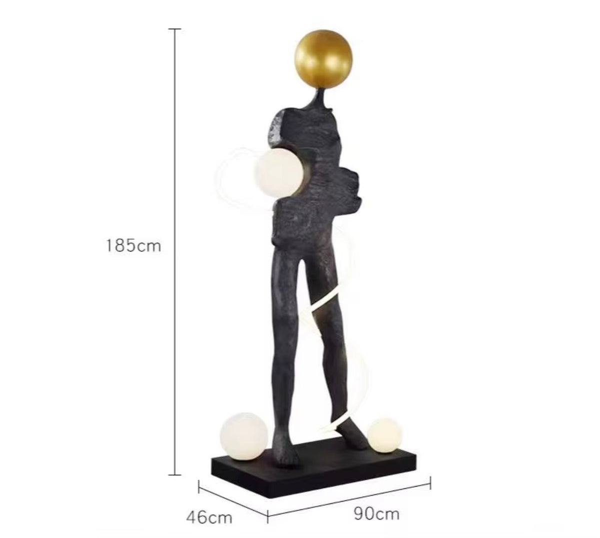 Lotus Sculptural Floor Lamp