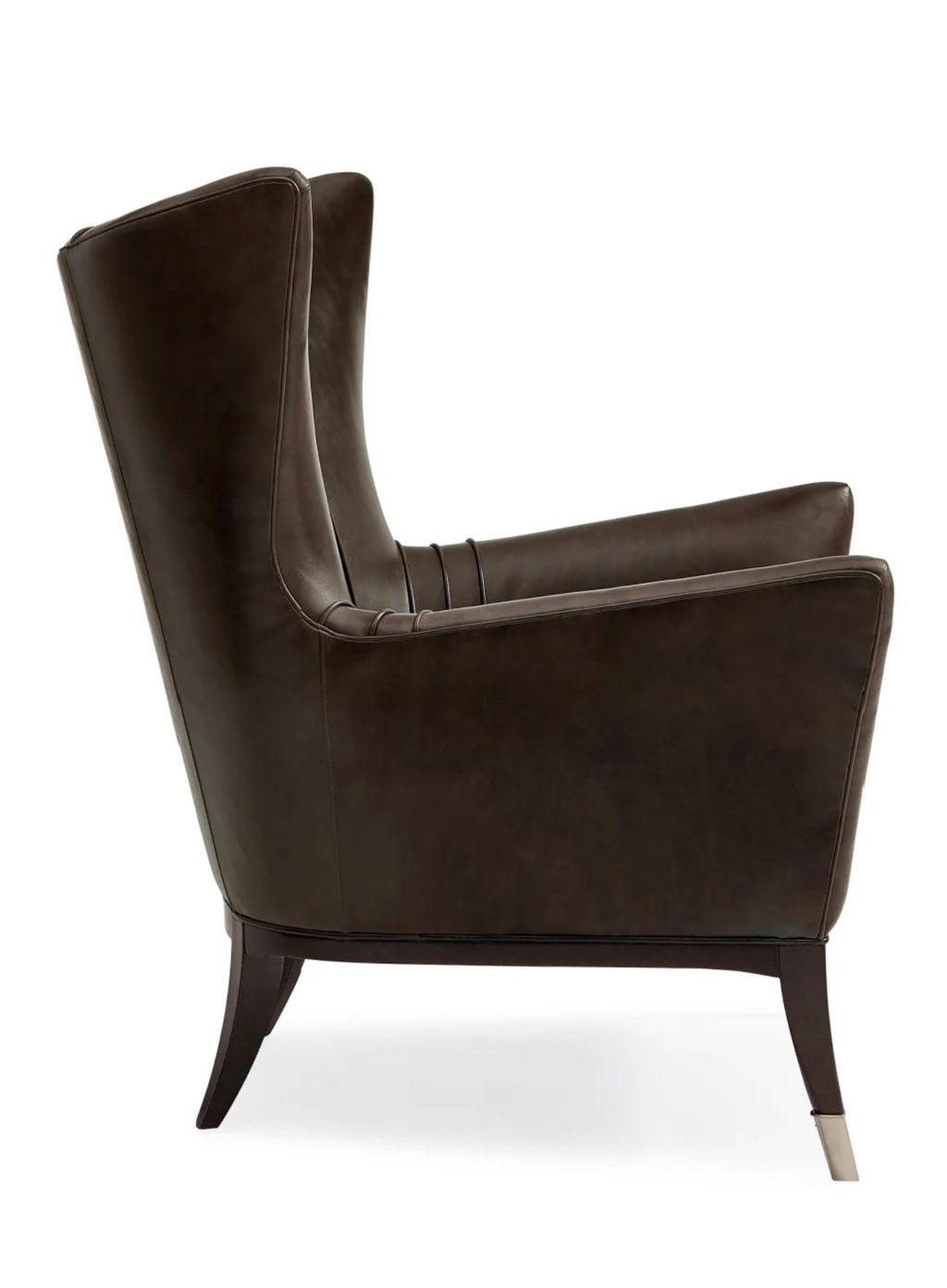 Casa Milano So Welt Done Wingback Chair – Brown Leather
