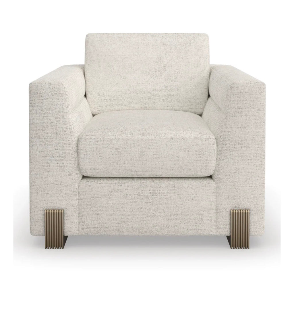 Casa Milano – Woven Fabric Lounge Chair (Counter Balance Style)