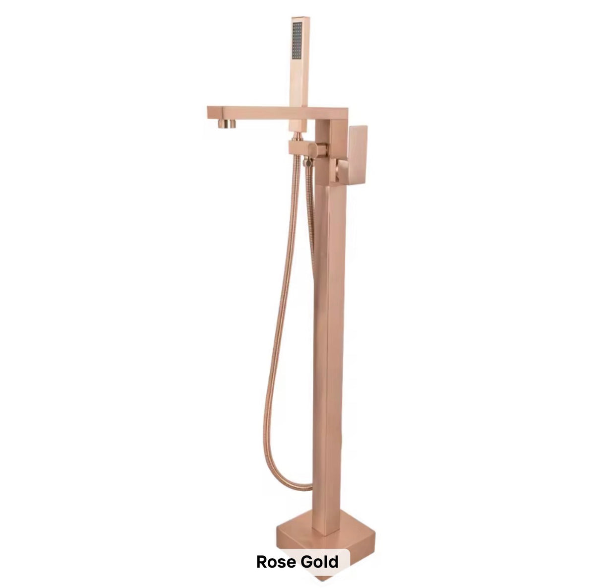 Marcella Freestanding Waterfall Tub Faucet with Hand Shower
