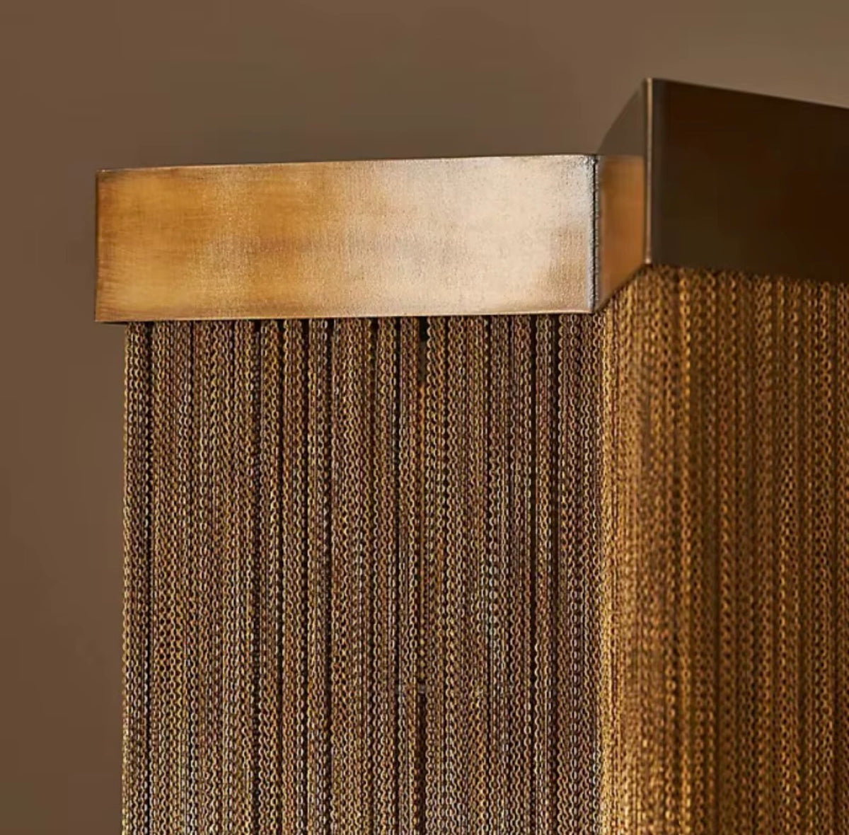 Golden Cascade Chandelier