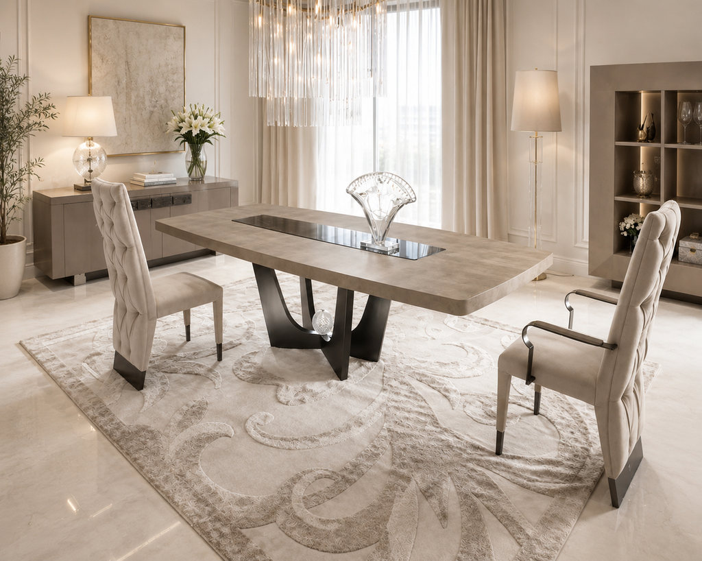 Casa Milano – Armadillo Printed Italian Dining Table