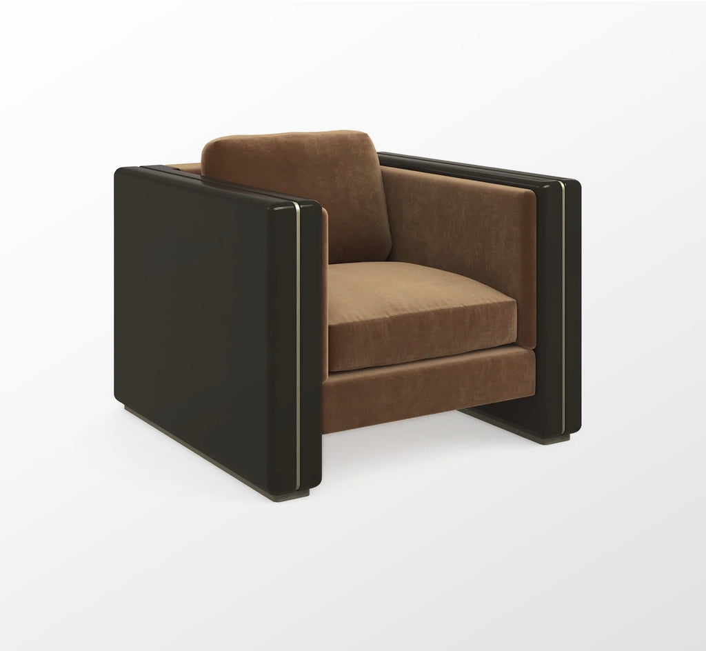 Gelee Luxury Upholstered Chair by Caracole
