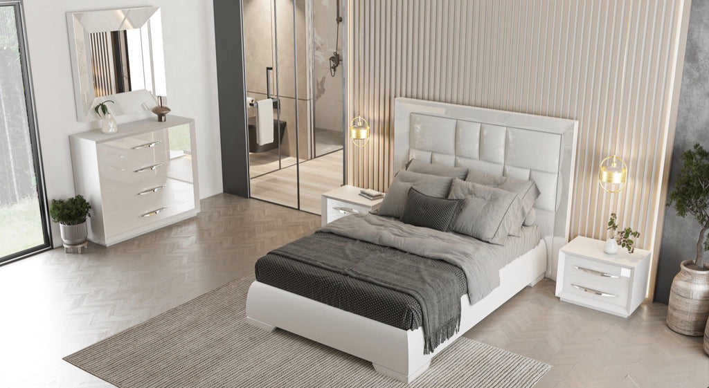 Casa Milano – Verona White Bedroom Set