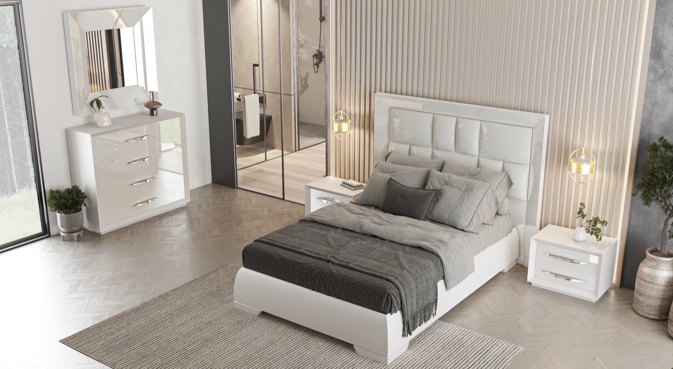 Casa Milano – Verona White Bedroom Set