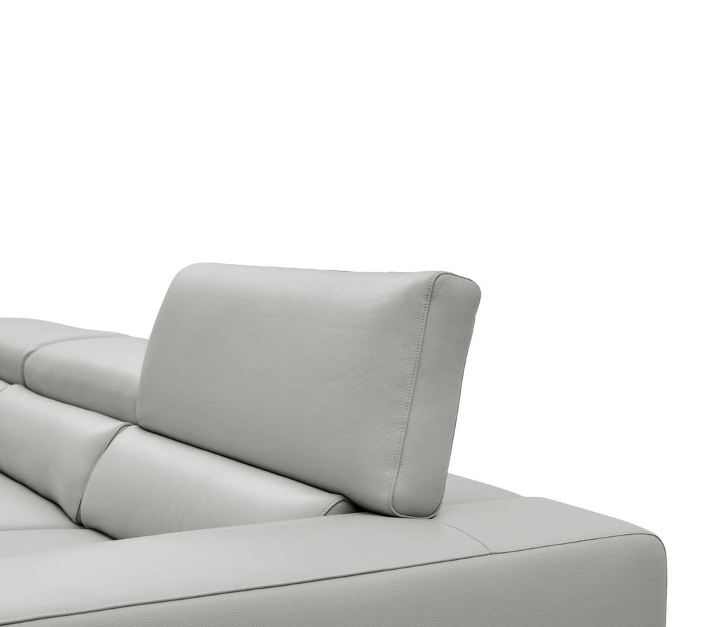 Casa Milano Nellio U-Shaped Italian Leather Match Sectional Sofa