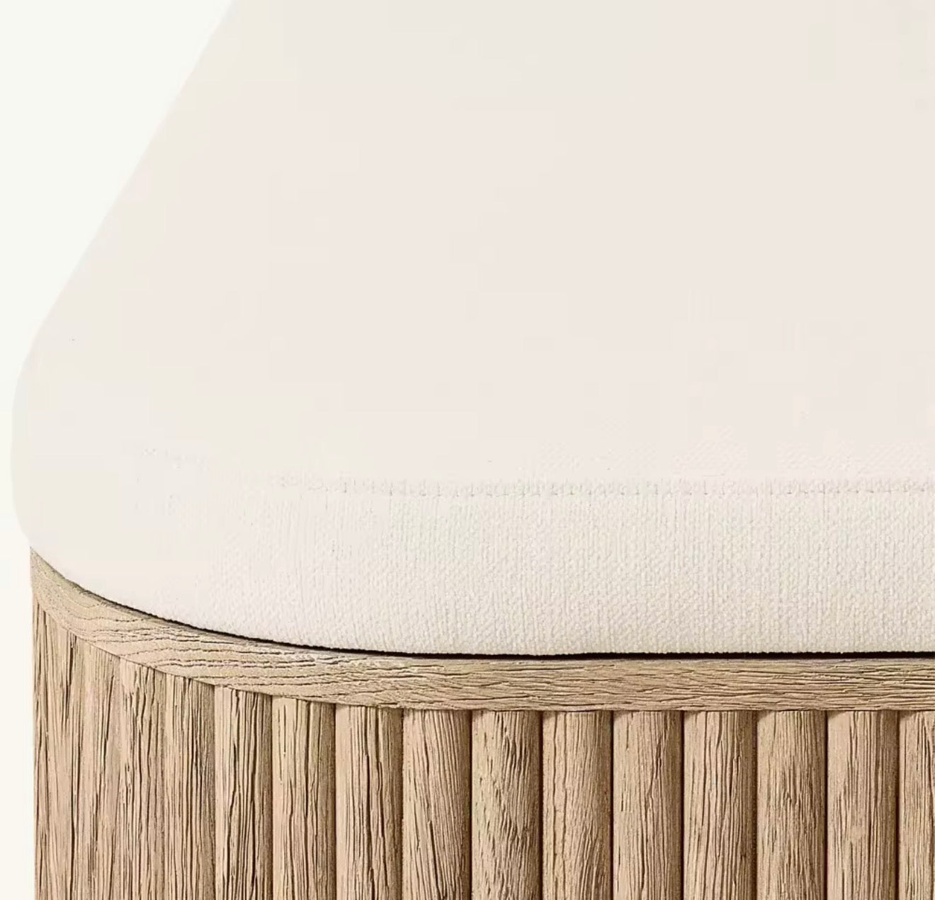 Casa Milano Siena Fluted Storage Bench